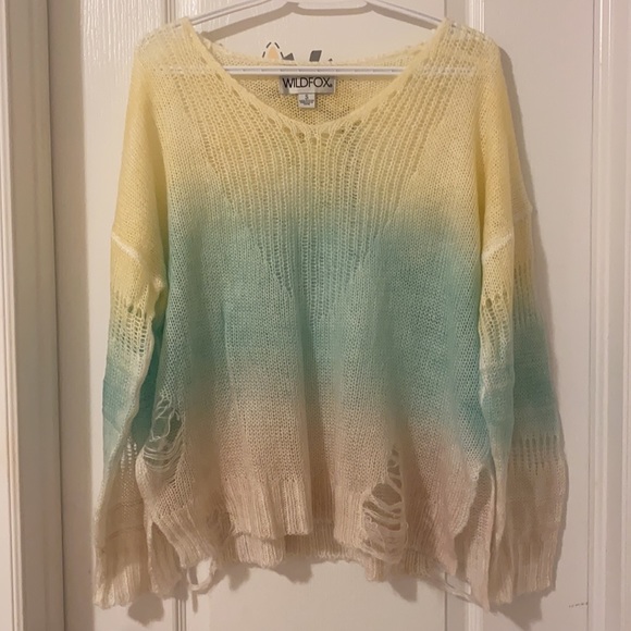 Wildfox SUNDOWN CHERYL SWEATER Size Small - Picture 5 of 11